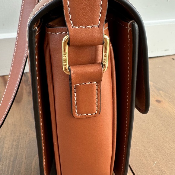 Classique Triomphe bag in Triomphe Canvas and Calfskin - Picture 8 of 14